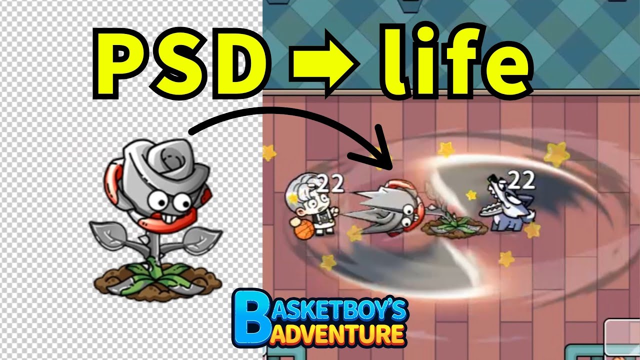 From PSD to Bloom... and Bruise 🌹 | Devlog #15 | Basketboy's Adventure