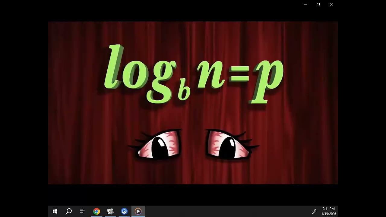 2.9 Log Expressions APPC2526