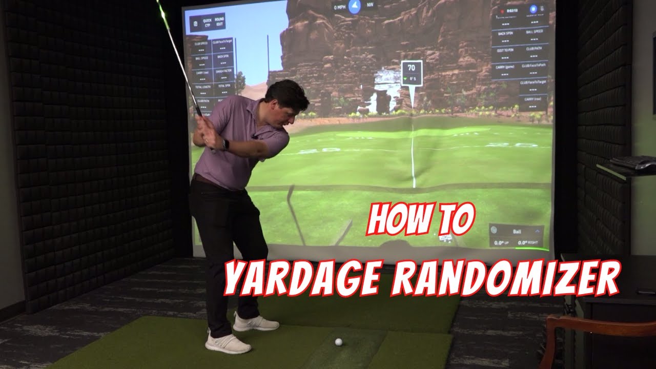 Academy Practice - How To: Yardage Randomizer (GSPRO)