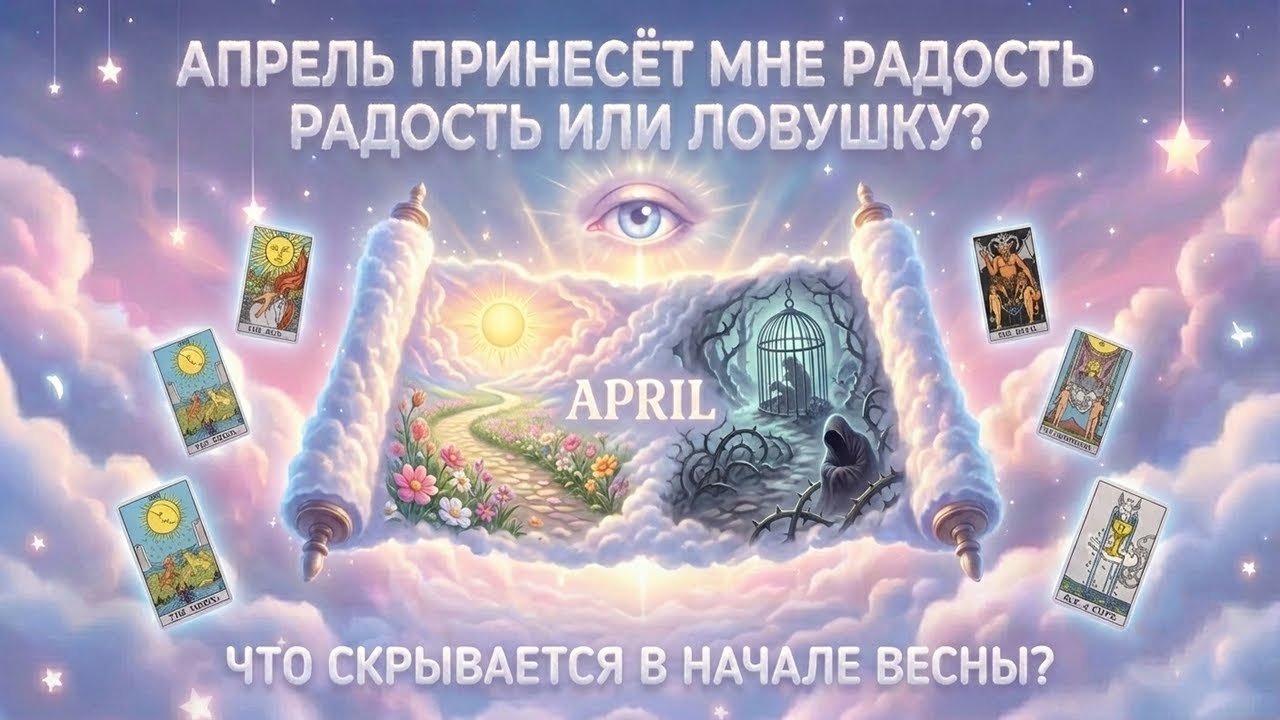 Апрель принесёт мне радость или ловушку? Что скрывается в начале весны? 💕 Таро сегодня 🧿 Чтение карт