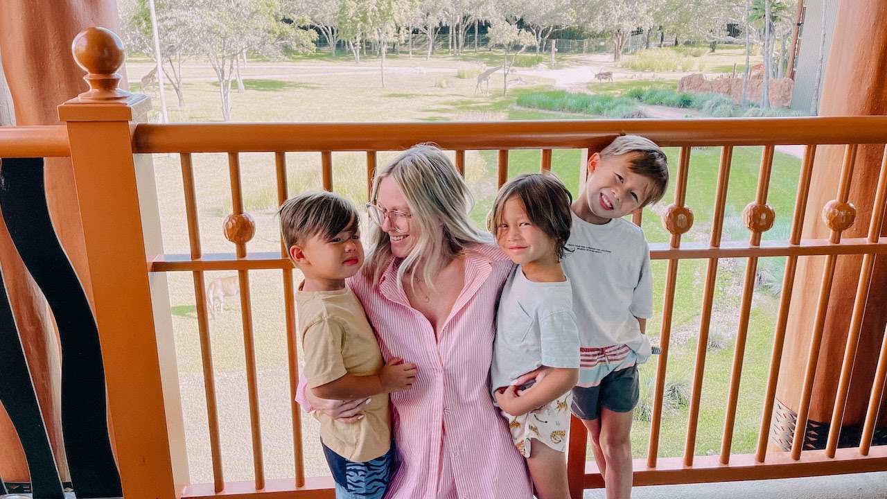 we stayed at the animal kingdom lodge! (Jackson's 6th birthday)