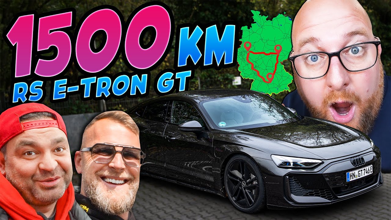 Der 1500 KM ROADTRIP! - Audi RS e-tron GT - Wo liegen die SCHWACHSTELLEN?!