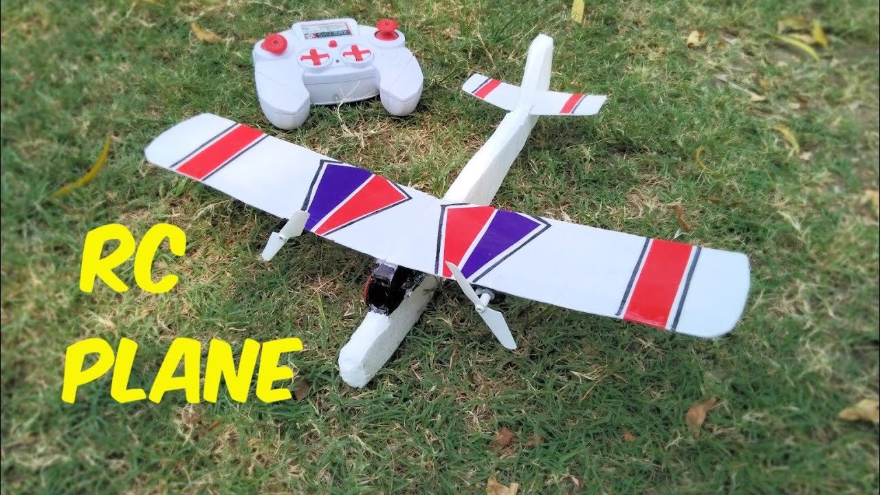 How To Make mini RC Air Plane at home
