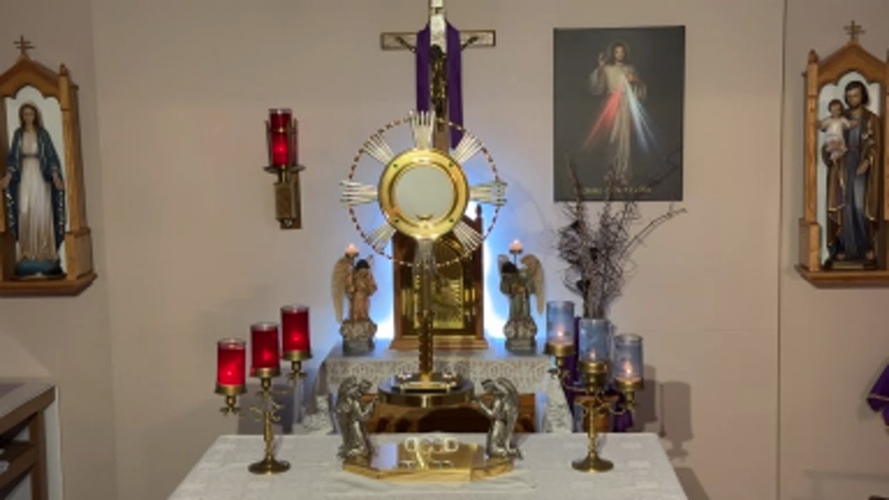 LIVE Eucharistic Adoration - Sisters of Divine Mercy