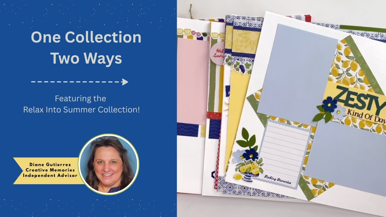Relax Into Summer Layout Share