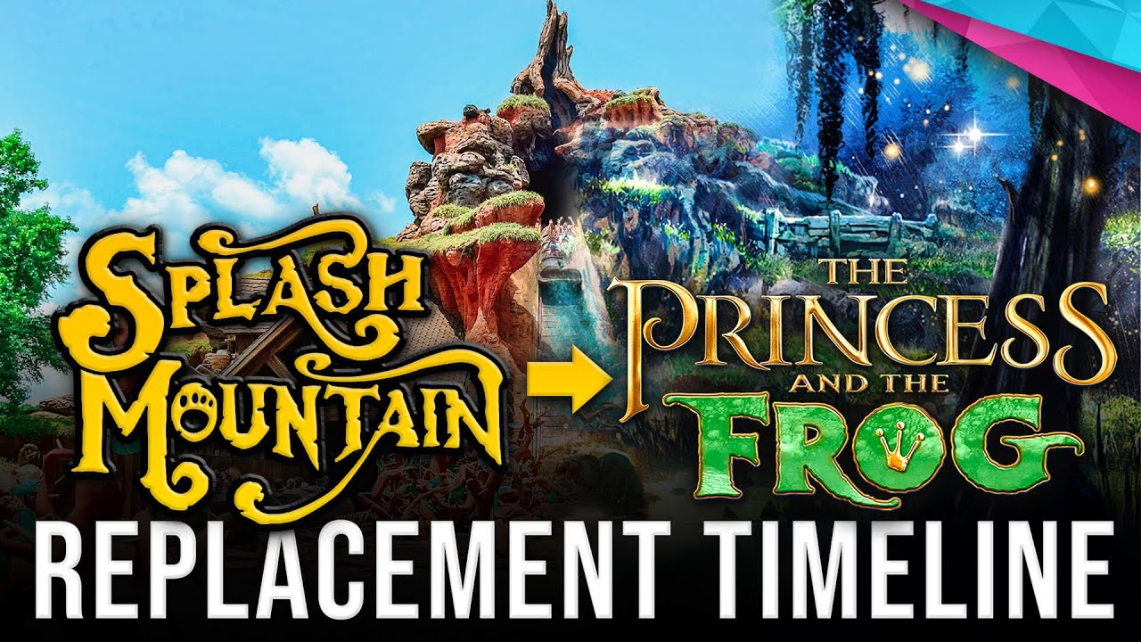 SPLASH MOUNTAIN Replacement Timeline to Tiana's Bayou Adventure - Disney News