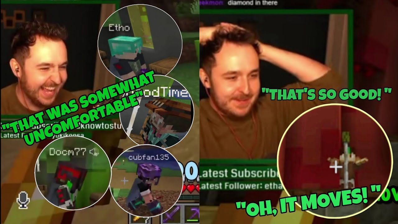 [hermitcraft] Hermits reacting to joel's SLIME SONG+JOEL reacts to his songs featured in DOC CASINO!