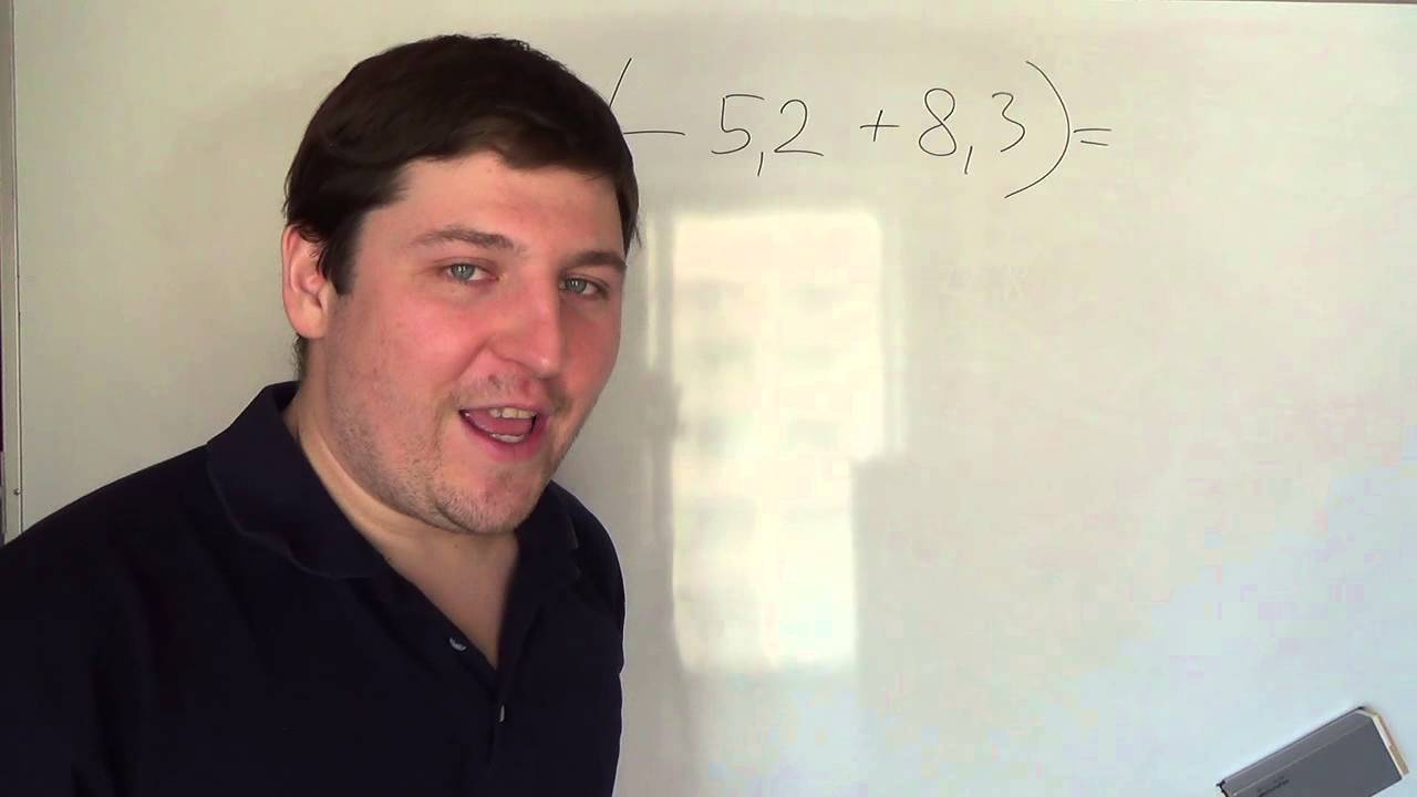 Раскрытие скобок часть 3