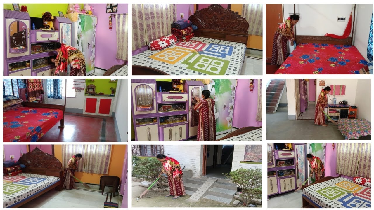 🌅শত ব্যস্ততার মাঝেও প্রতিদিন এইভাবে সব কাজ গুছিয়ে করি বলে✅ঘর এত নিখুঁত পরিপাটি থাকে housewife vlog🍒