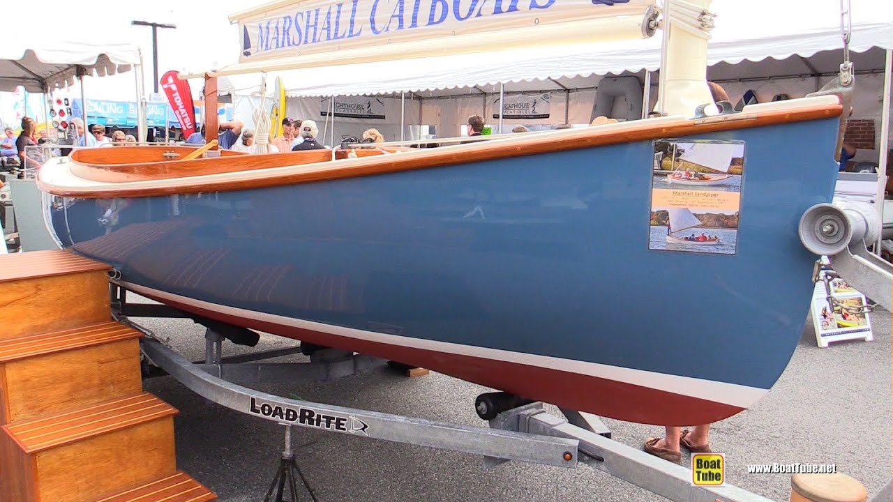 2015 Marshall Sandpaper 15.6 Sailing Boat - Walkaround - 2015 Annapolis Sail Boat Show