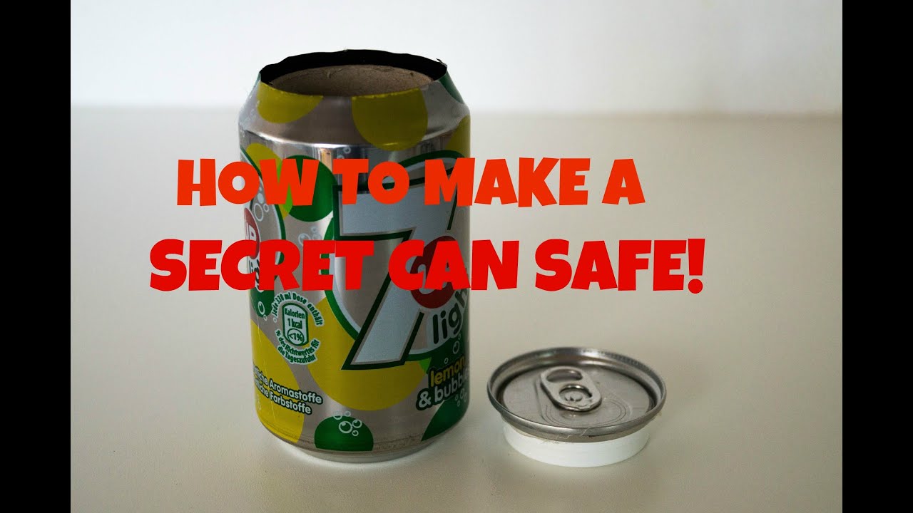 How To Make A Secret Soda/Beer safe/Stash! To Store Secret Items!