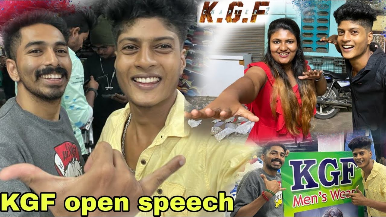 🔥KGF open speech angry￼ 😡 ￼ Men&rsquo;s dress shop 😱 mr lollipop 🍭 ￼