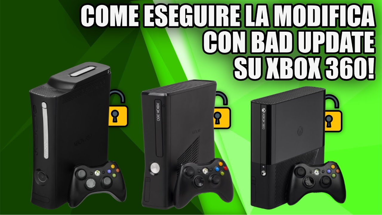 COME ESEGUIRE LA MODIFICA/JAILBREAK SU XBOX 360 CON BAD UPDATE!