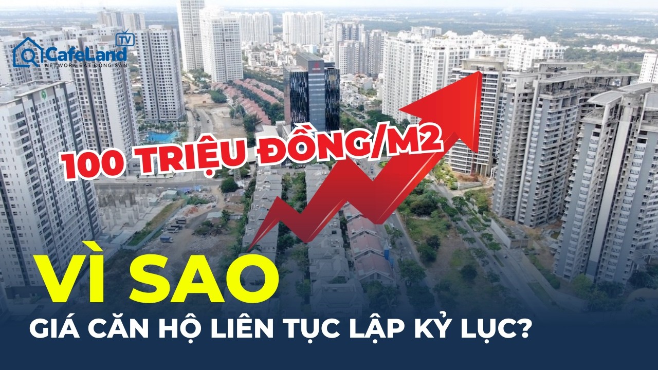 VÌ SAO giá căn hộ lõi TP.HCM liên tục thiết LẬP KỶ LỤC MỚI? | CafeLand