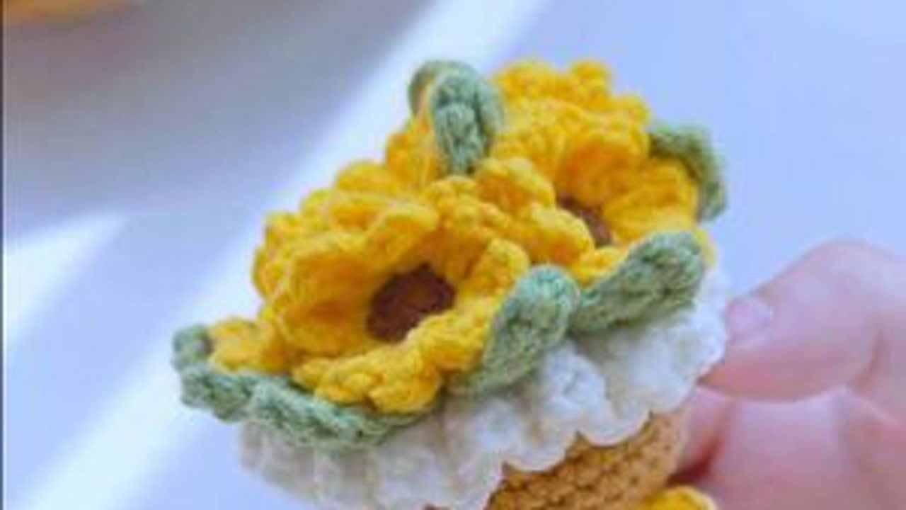 🪡钩针:2.3mm🧶线材:苏苏姐家唯棉4股