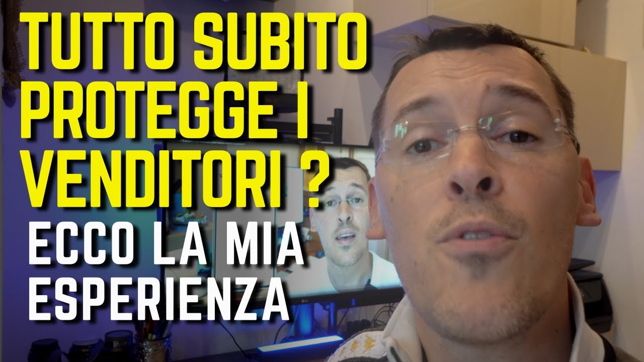 TUTTOSUBITO protegge i VENDITORI o solo gli acquirenti ? ECCO COSA MI E' CAPITATO