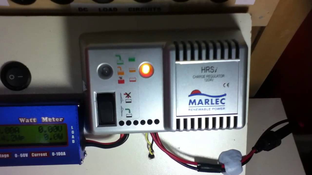 Sun 26th Oct.    Wired up wind charger to regulator and batteries