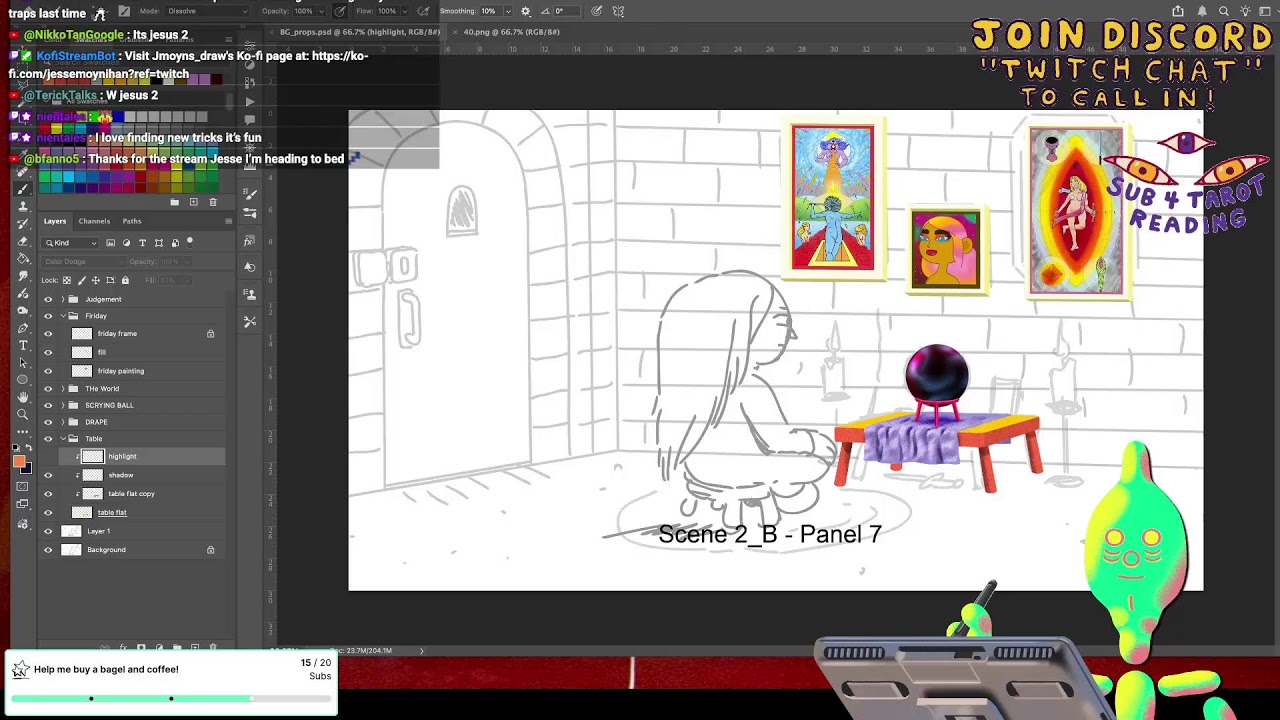 Let's Draw! Live Call In Show