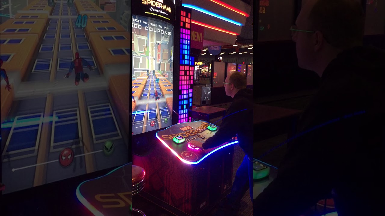 How to Beat Dave & Buster's Games - Spider-Man: Homecoming Double Jackpot
