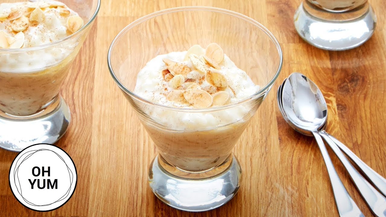 Professional Baker Teaches You How To Make RICE PUDDING!