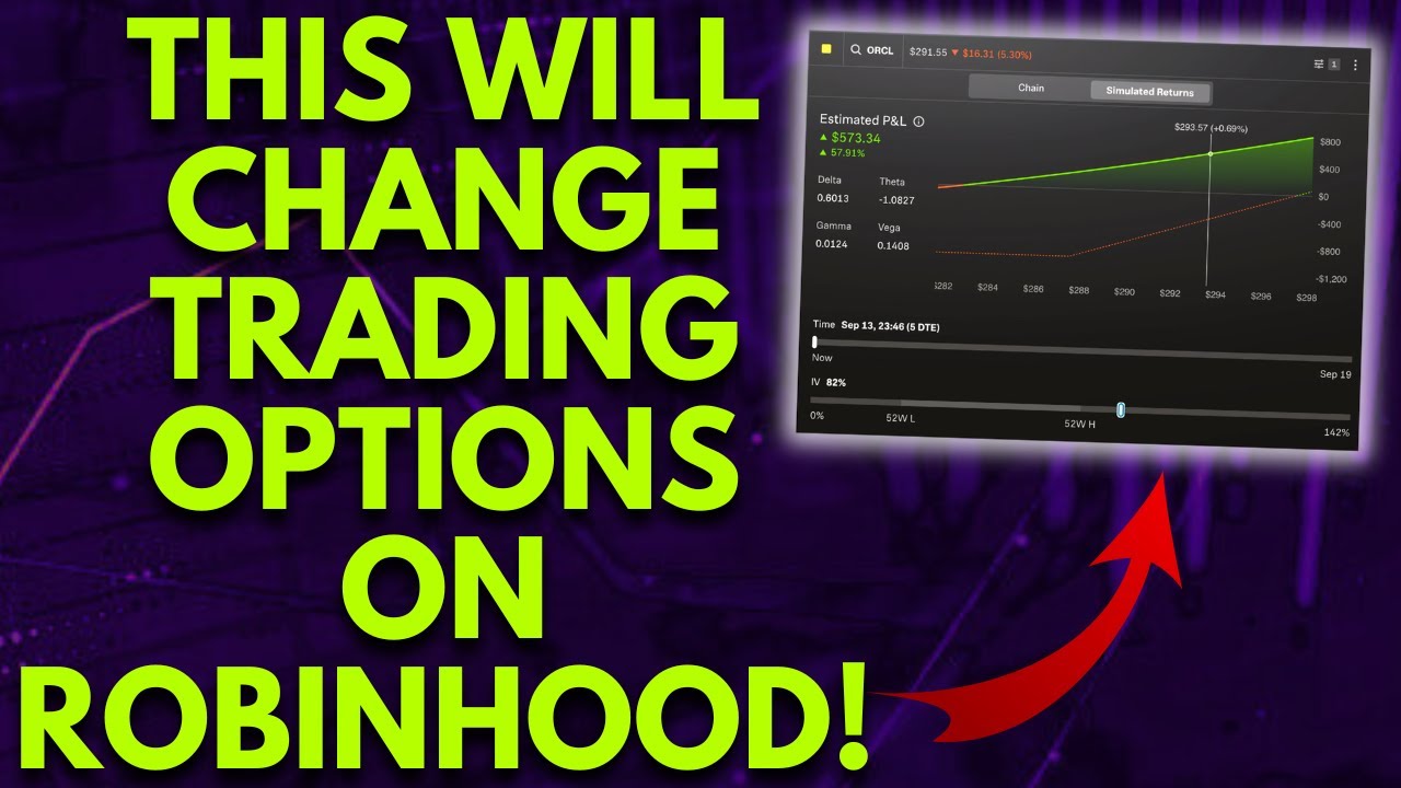 NEW ROBINHOOD TRADING OPTIONS FEATURE | ROBINHOOD OPTIONS SIMULATED RETURNS