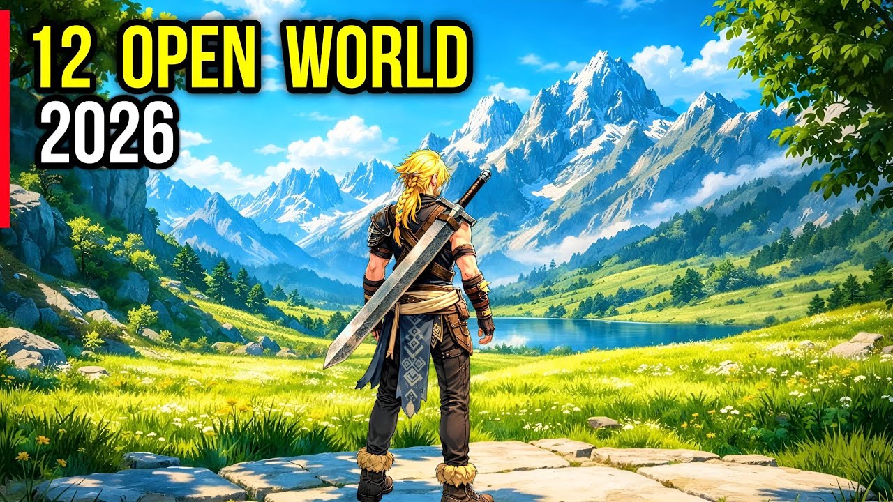 Top 12 INSANE OPEN WORLD GAMES for Android 2026 & iOS | AMAZING !! (RPG, MMORPG, Adventure)
