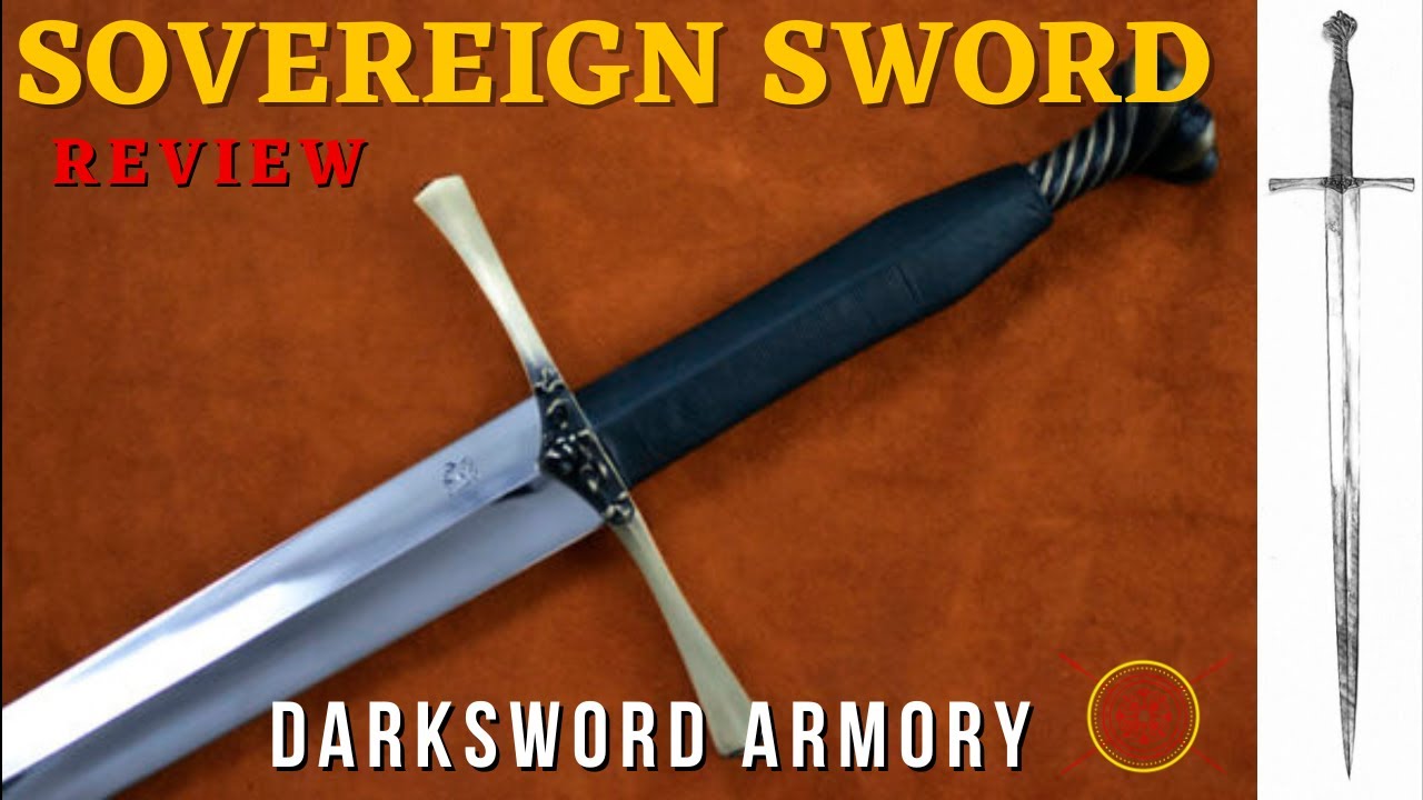 The Sovereign Sword - Darksword Armory Sword Review, test cutting, light torture testing
