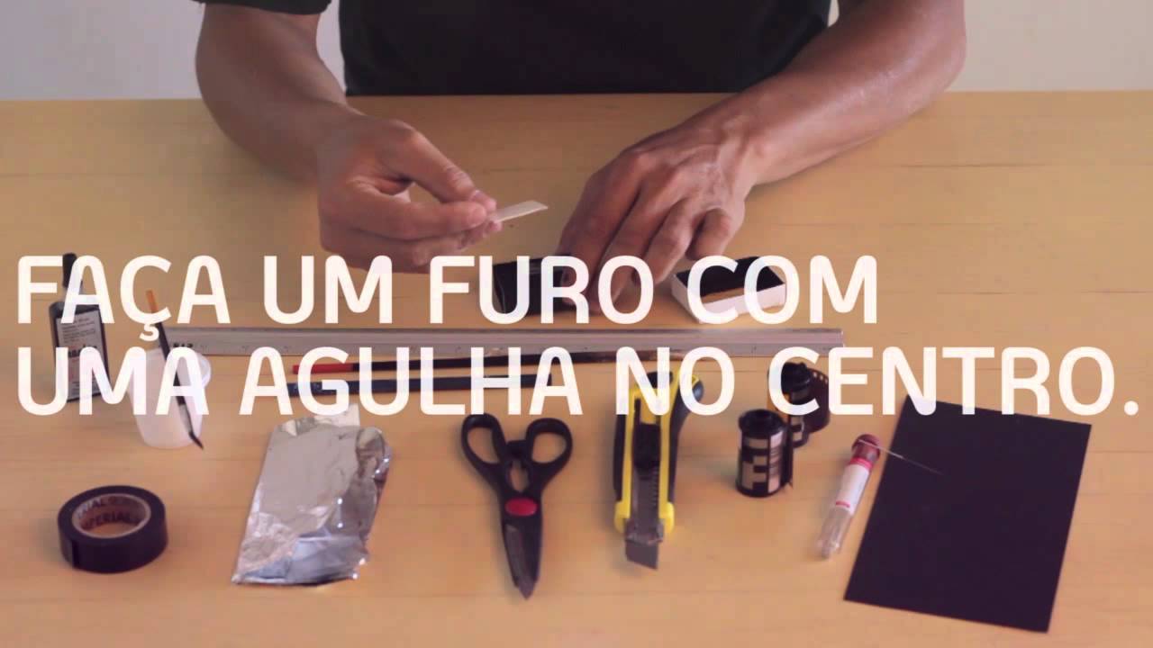 PINHOLE em uma caixa de f&oacute;sforos - M&ecirc;s da Fotografia