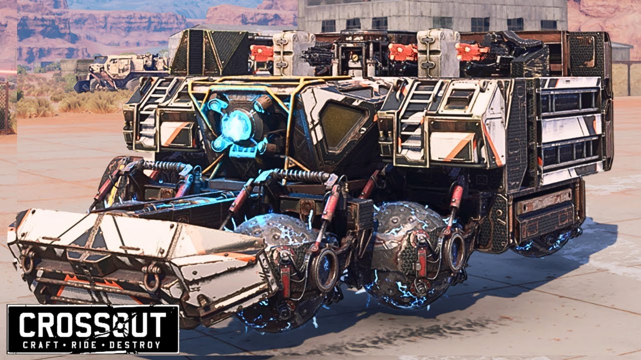 Очень редкий монстр, наносящий урон, в Crossout.