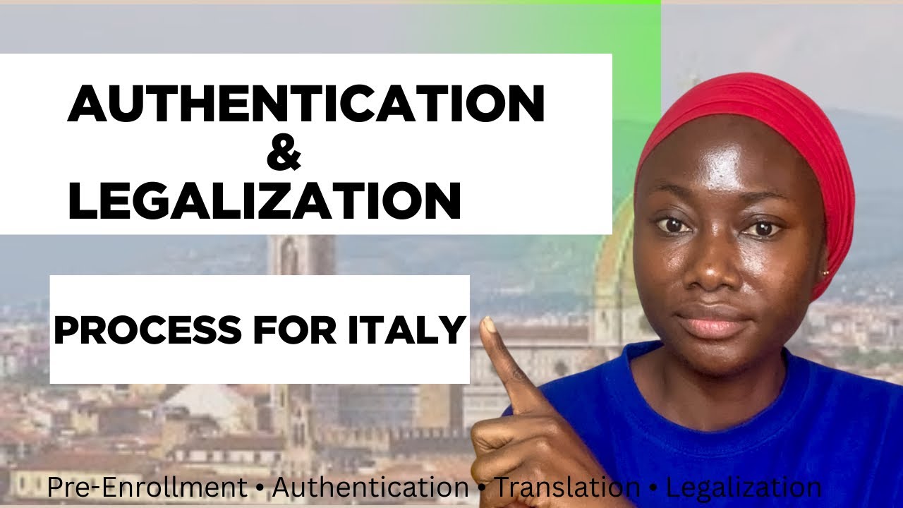 How to Authenticate & Legalize Document for Study In Italy🇮🇹 |Pre Enrolment | Translation 