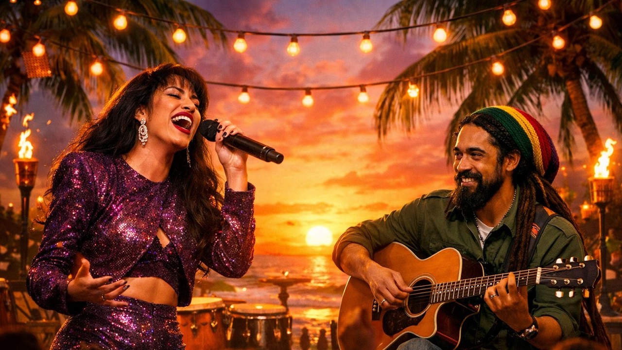 Selena Quintanilla &  Damian Marley - Tropical Ease ❤ Roots Reggae Caribbean Soulful Pop Latin 2026