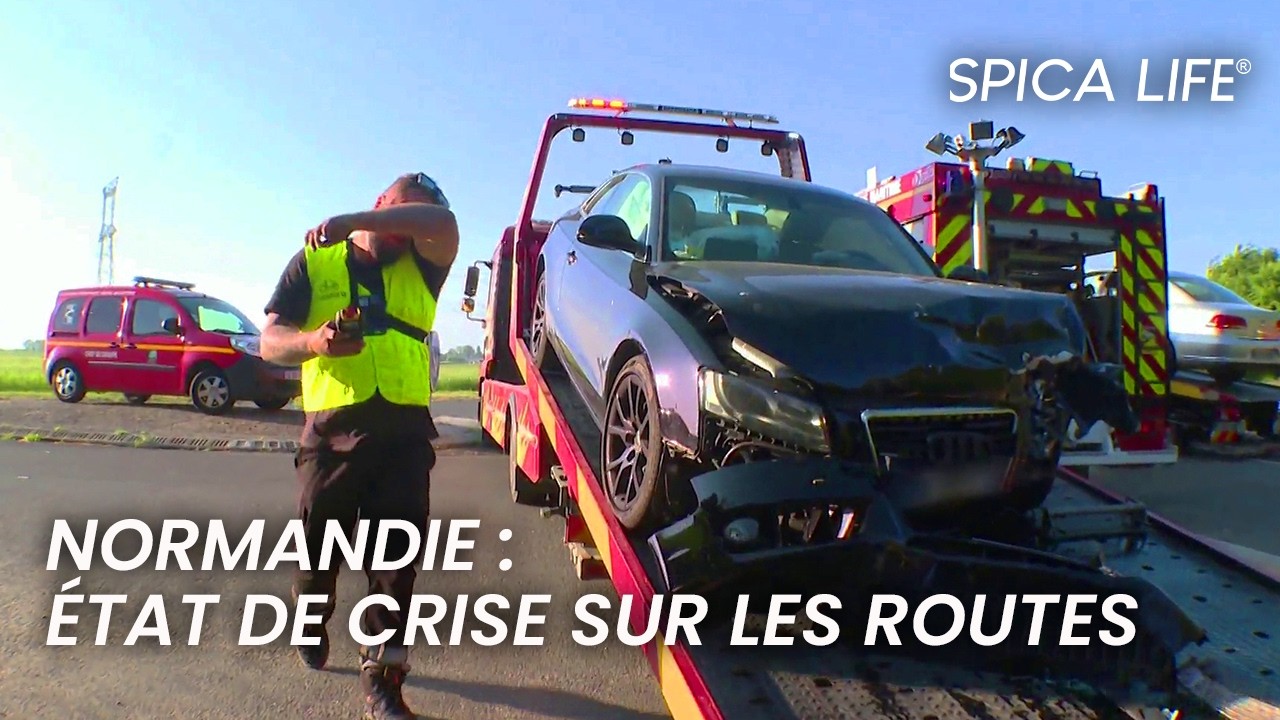 Normandie : l'enfer des routes du nord