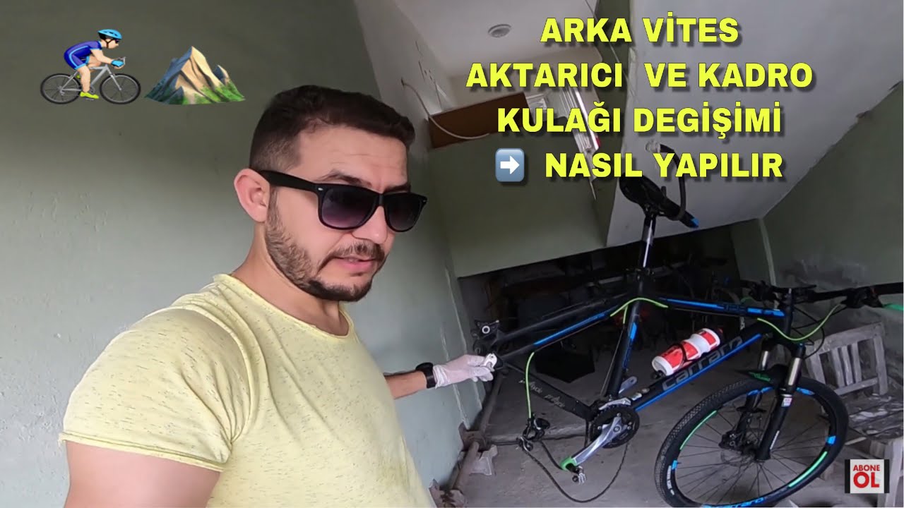 Bisiklet Vites Aktarıcı Kadro Kulağı Değişimi MTB tamir
