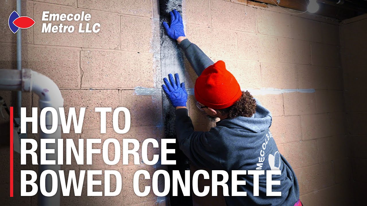 Reinforce Bowed Concrete & Masonry: Titan Carbon Fiber Strap Tutorial