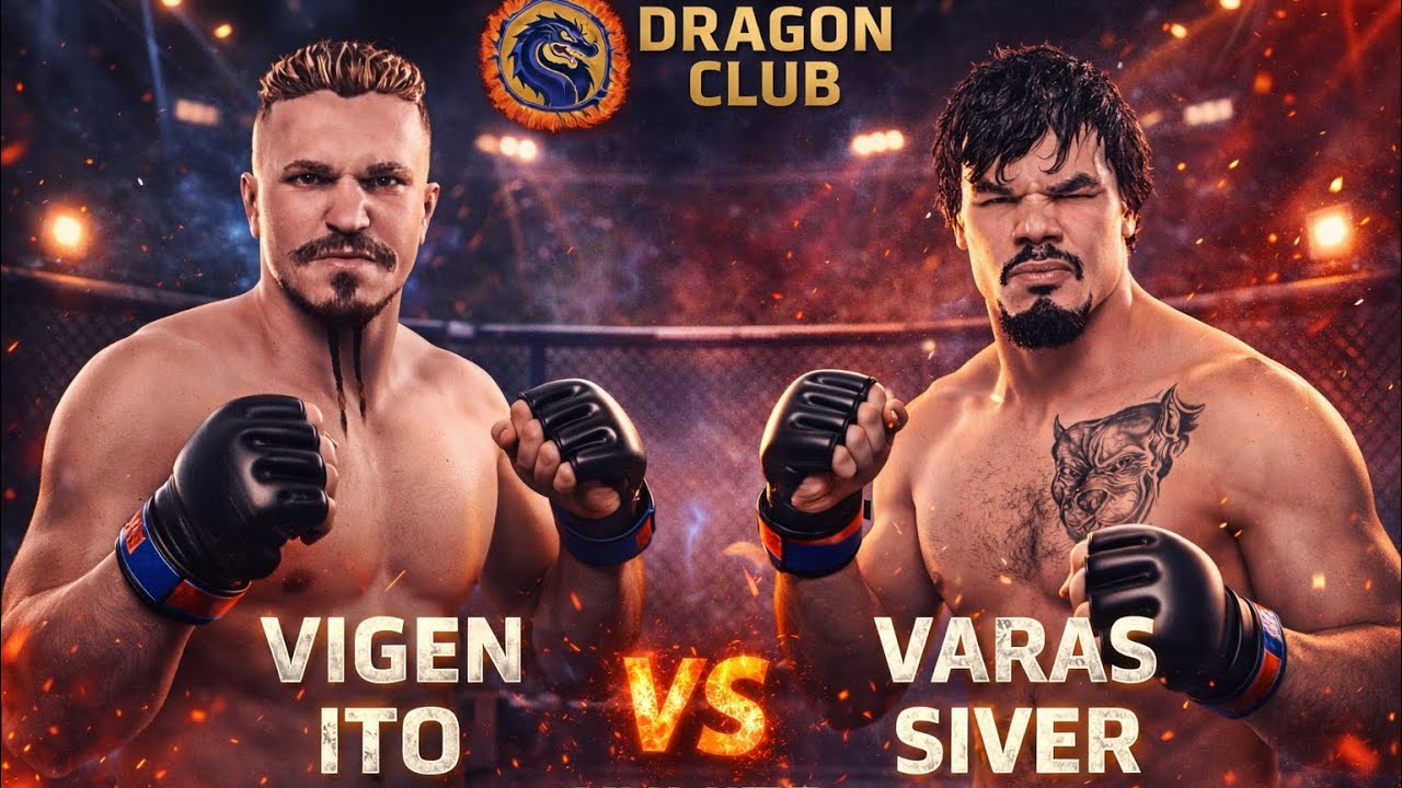VIGEN ITO vs VARAS SIVER | KUMITE BATTLE | Dragon Club | UFC 5 ps5 | full fight 