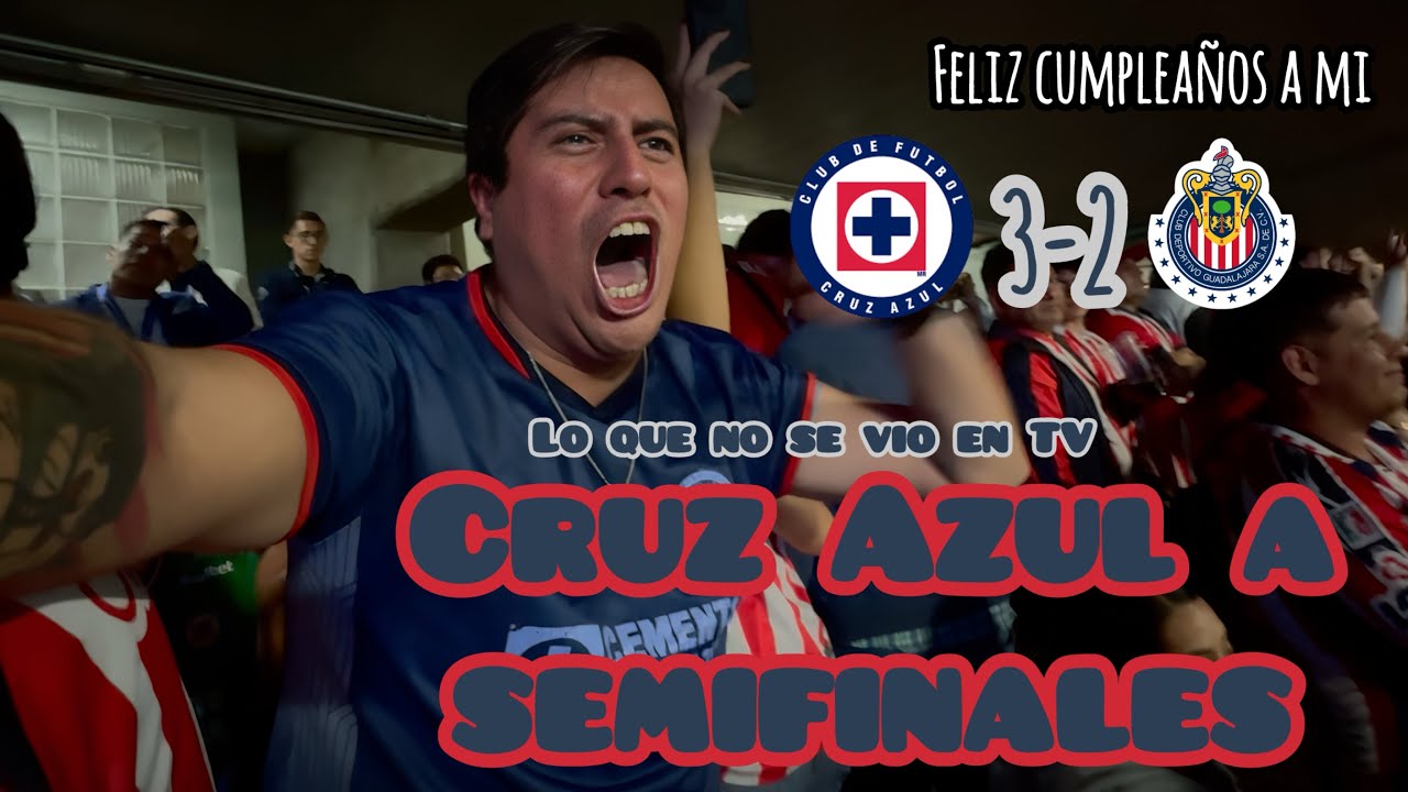 Cruz Azul vs Chivas (3-2) | Semifinal de vuelta | EOU | Liga MX | Reacción| AP 2025 