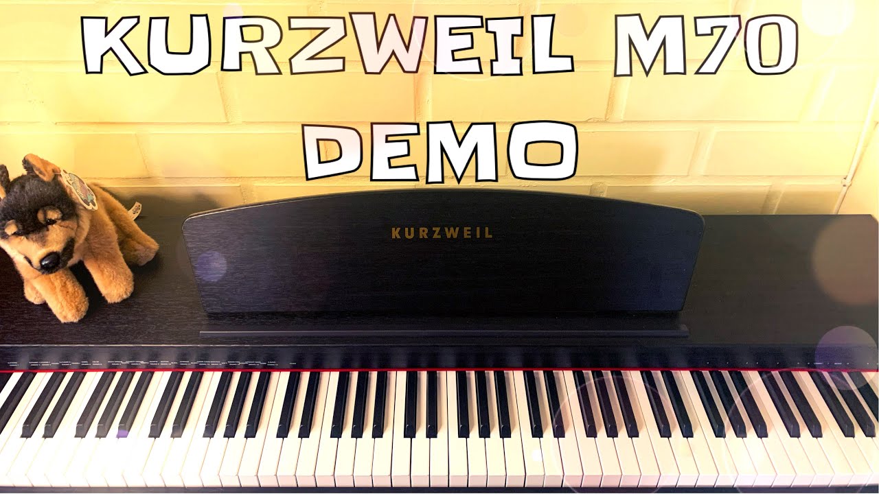 PIANO KURZWEIL M70 - DEMO