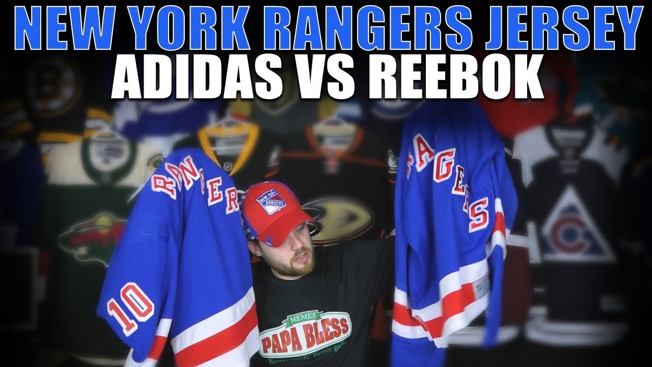 New York Rangers Adidas vs Reebok Jersey Comparison + Patreon Stuff