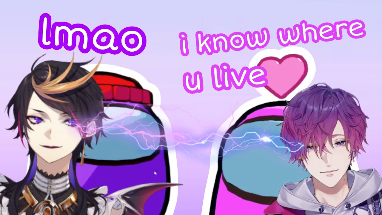 Shu & Uki fight and sus each other in AMONG US VR