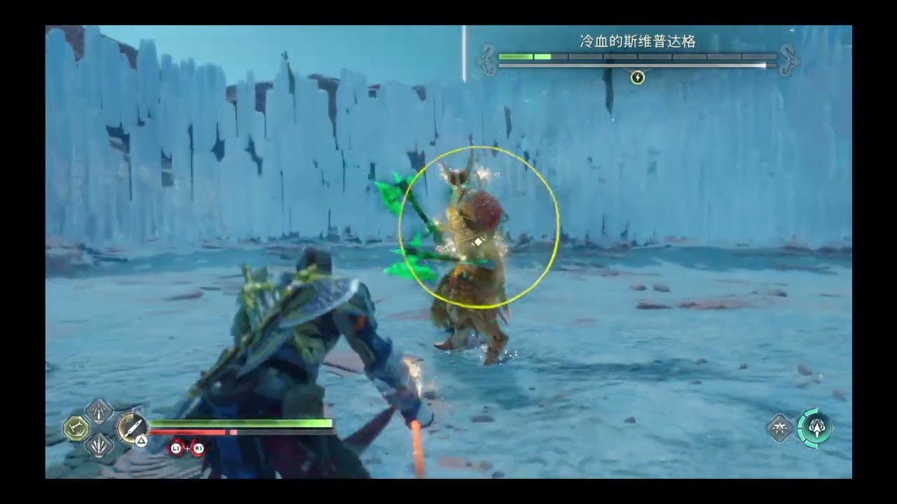 战神5- 三贱人 冷血的斯维普达格的平民打法。GOW 5- Rookie strategy against SVIPDAGR & SIS