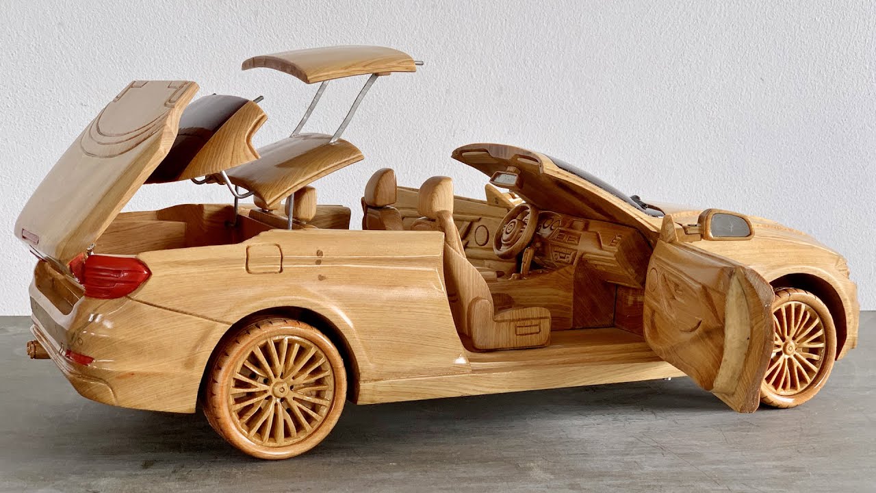 Резьба по дереву - Кабриолеты BMW 420i - Woodworking Art