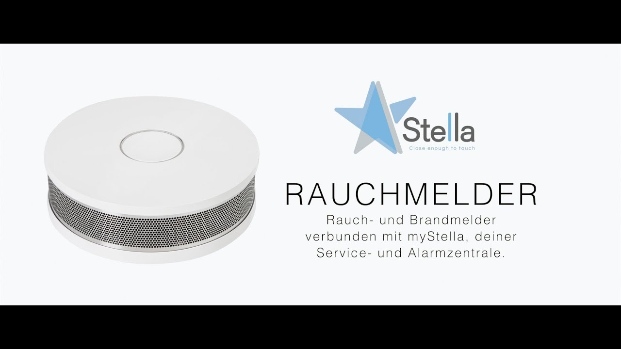 Stella Brandmelder / Rauchmelder | myStella Hausnotruf Zubeh&ouml;r