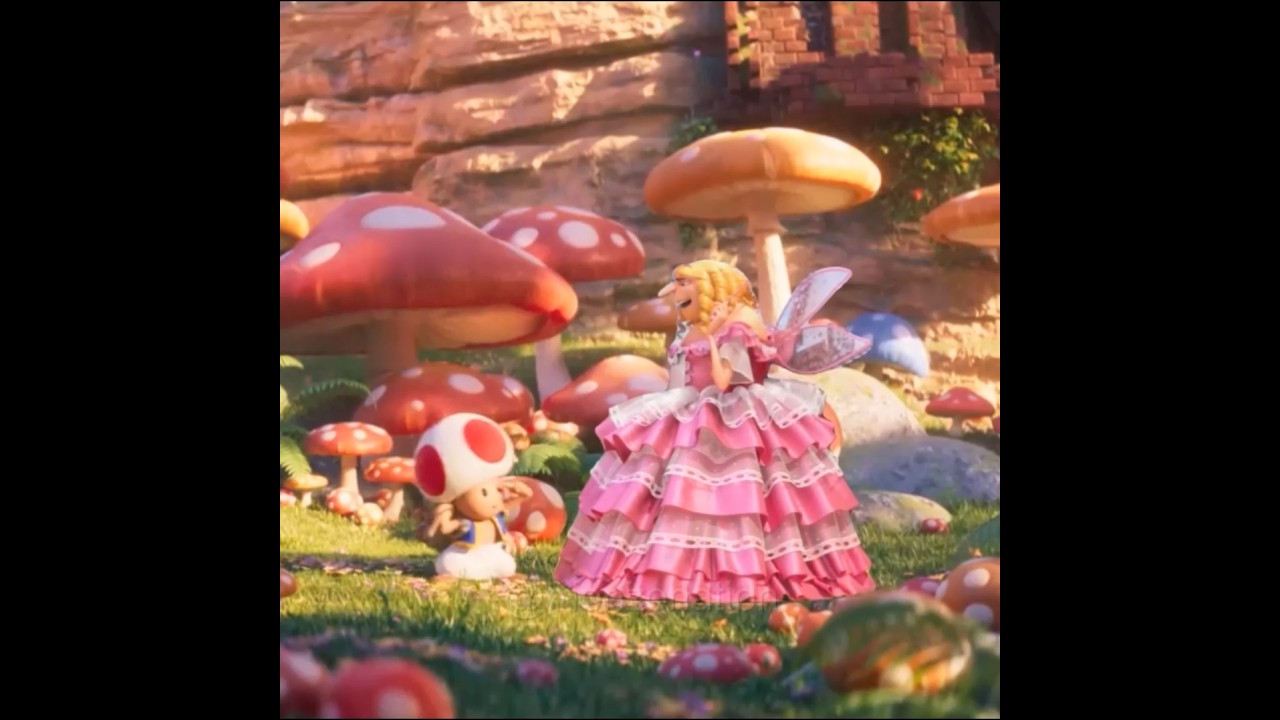 Gru przybywa do Kr&oacute;lestwa Grzyb&oacute;w i spotyka Ropucha 🍄🌟 #despicableme4 #supermariobros #toad