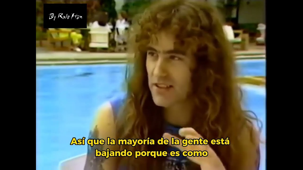 Entrevista Steve Harris Iron Maiden en el Rock In Rio 1985 / Sub Español