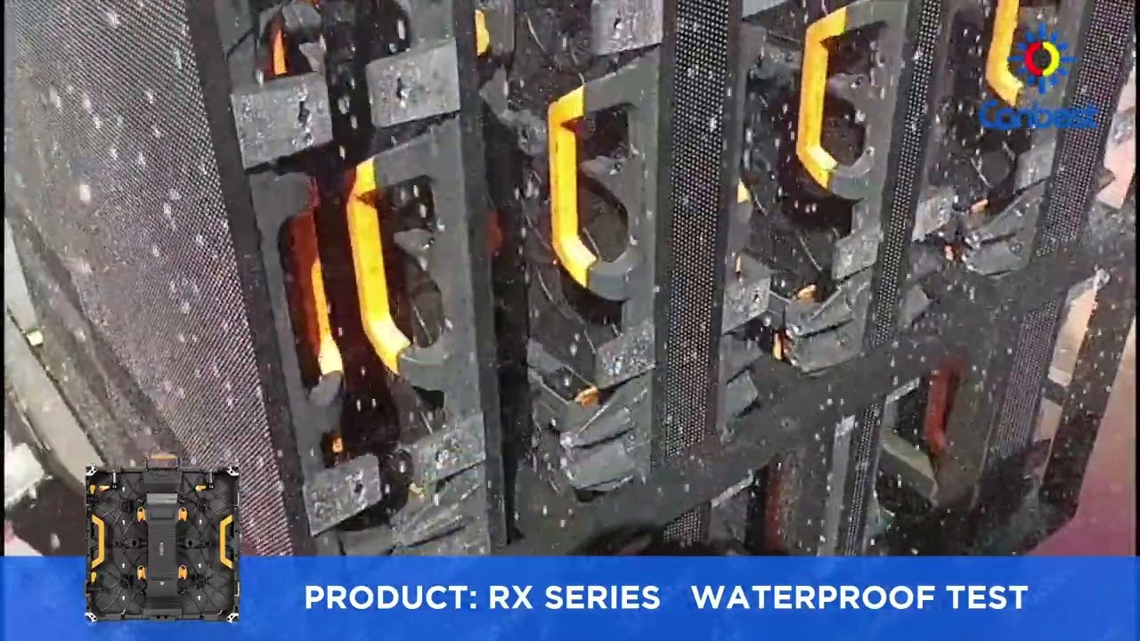 RX Series Outdoor LED Screen Waterproof Test
