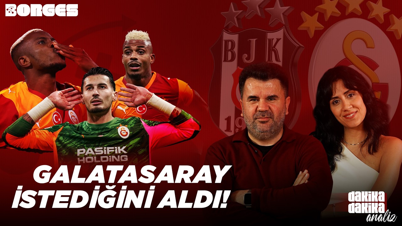 GALATASARAY İSTEDİĞİNİ ALDI! I BEŞİKTAŞ 0-1 GALATASARAY I DAKİKA DAKİKA ANALİZ