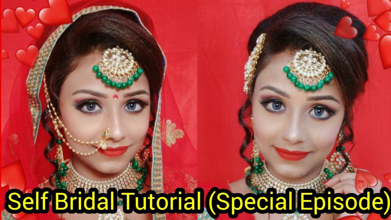 Beautician Course (Special Episode) || Self Bridal Makeup Tutorial || Neha Beauty Hub