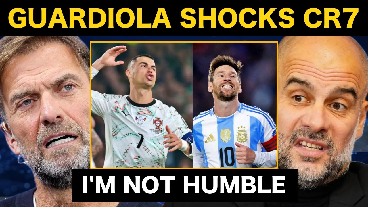 Klopp & Pep Guardiola RESPONDS to Ronaldo after his comments about Messi