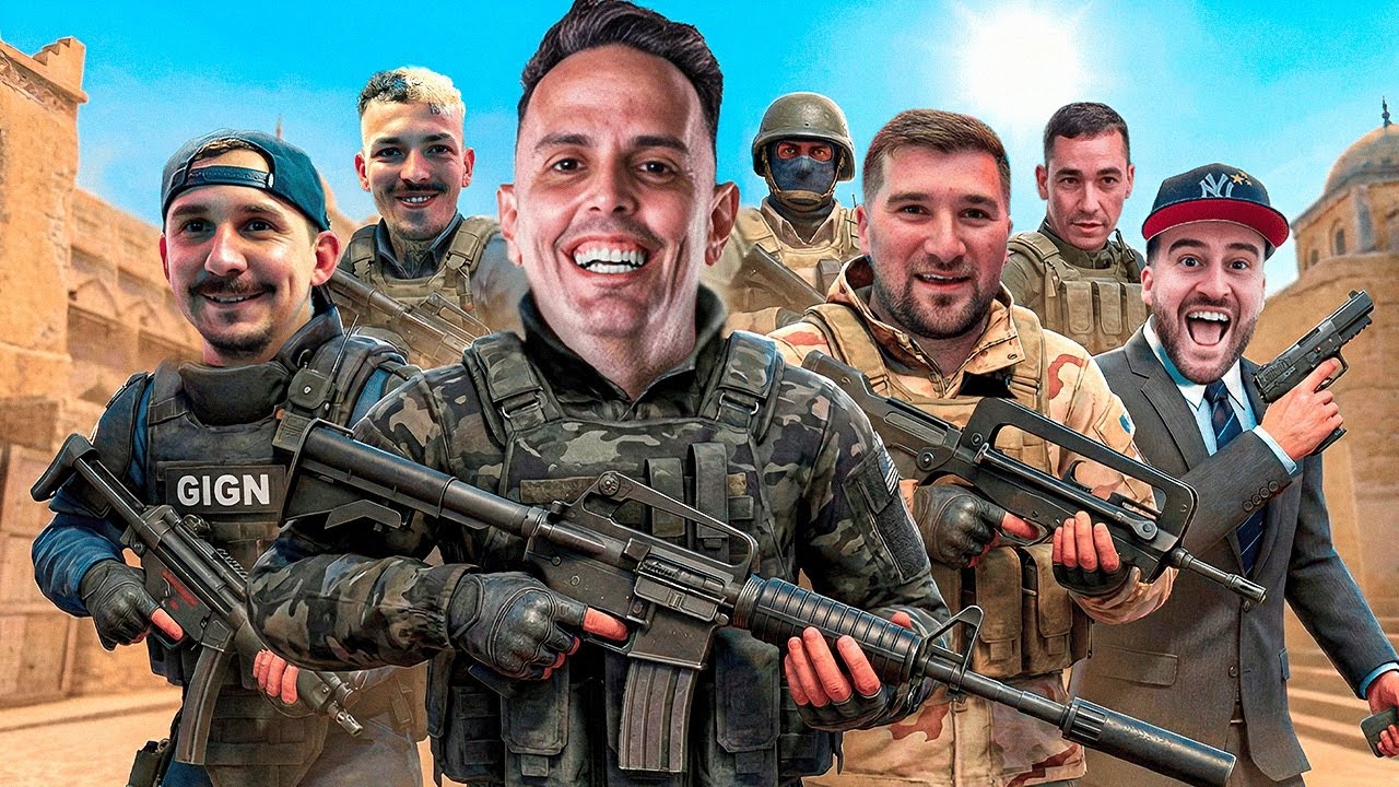 Counter Strike En La Vida Real 🔥😂 
