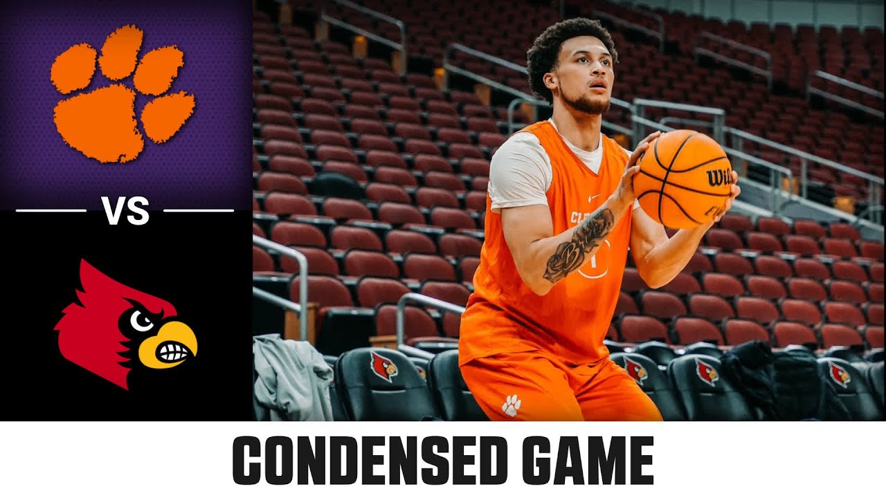 Clemson vs. Louisville Condensed Game | 2024-25 ACC Men's Basketball